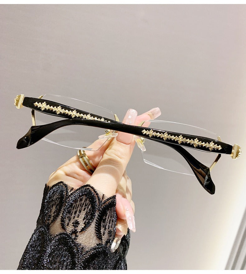Chrome Hearts Rimless Glasses