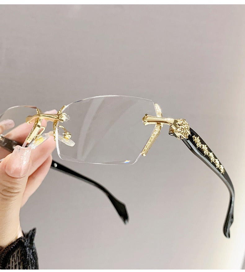 Chrome Hearts Rimless Glasses