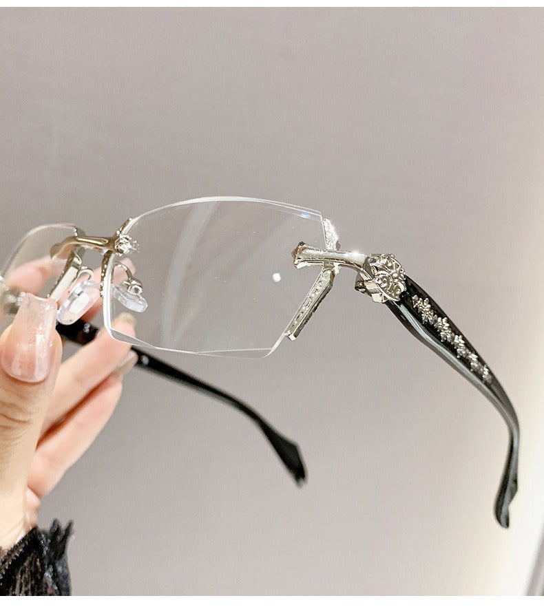 Chrome Hearts Rimless Glasses